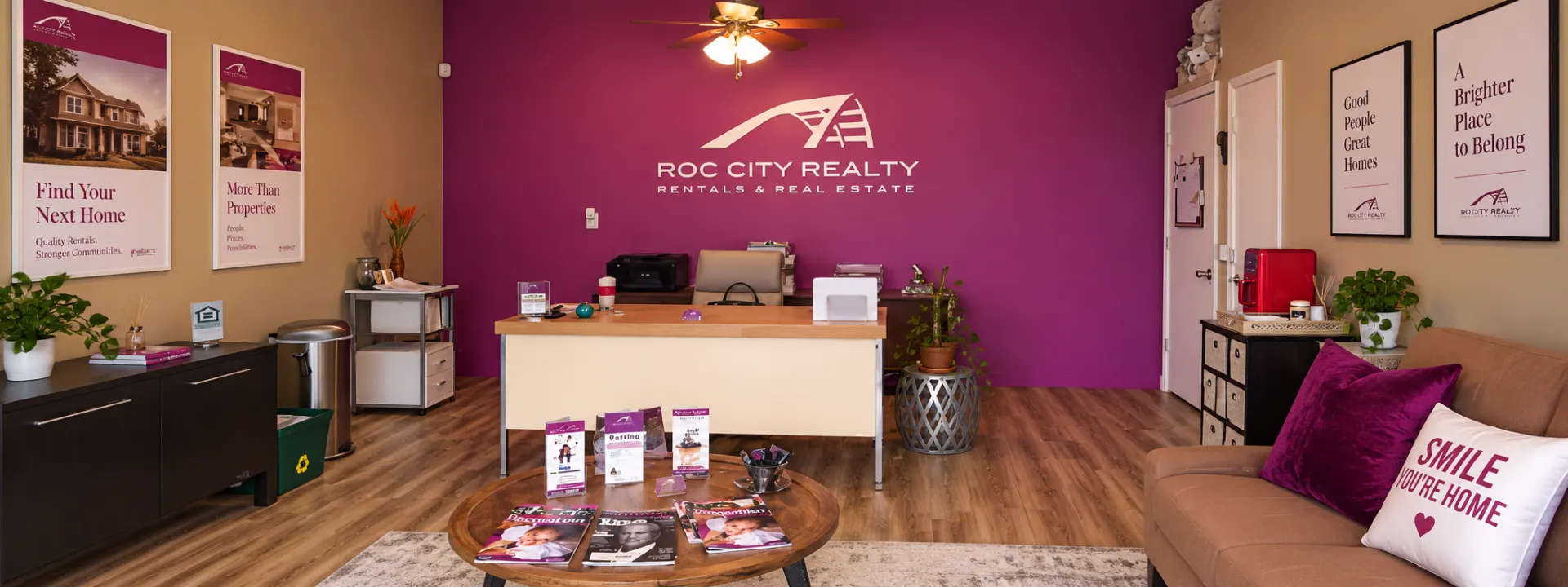 ROC City Realty office interior